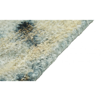 Alfombra FERNO AQUA GOLD (Handmade Collection)